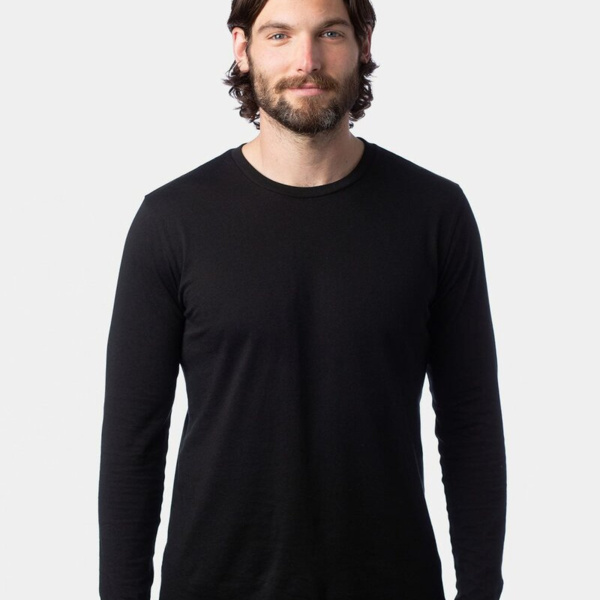 Cotton Jersey Long Sleeve Go-To Tee Thumbnail
