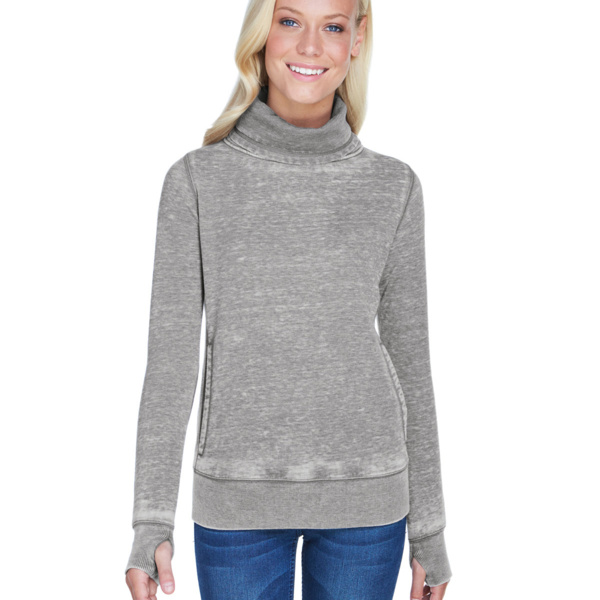 Ladies' Zen Fleece Cowl Neck Thumbnail