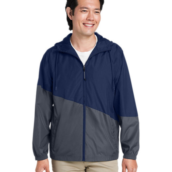 Unisex Techno Lite Colorblock Windbreaker Thumbnail