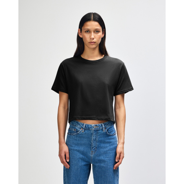 Fine Jersey Women's Boxy Short Sleeve T-Shirt Thumbnail