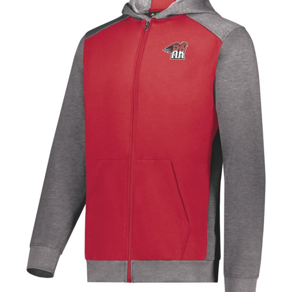 Youth Three-Season Fleece Full Zip Hoodie Thumbnail