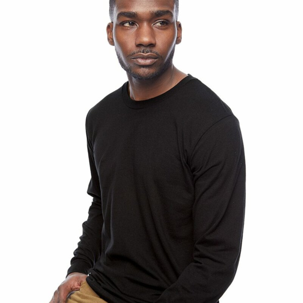 Unisex Fine Jersey Long Sleeve Tee Thumbnail